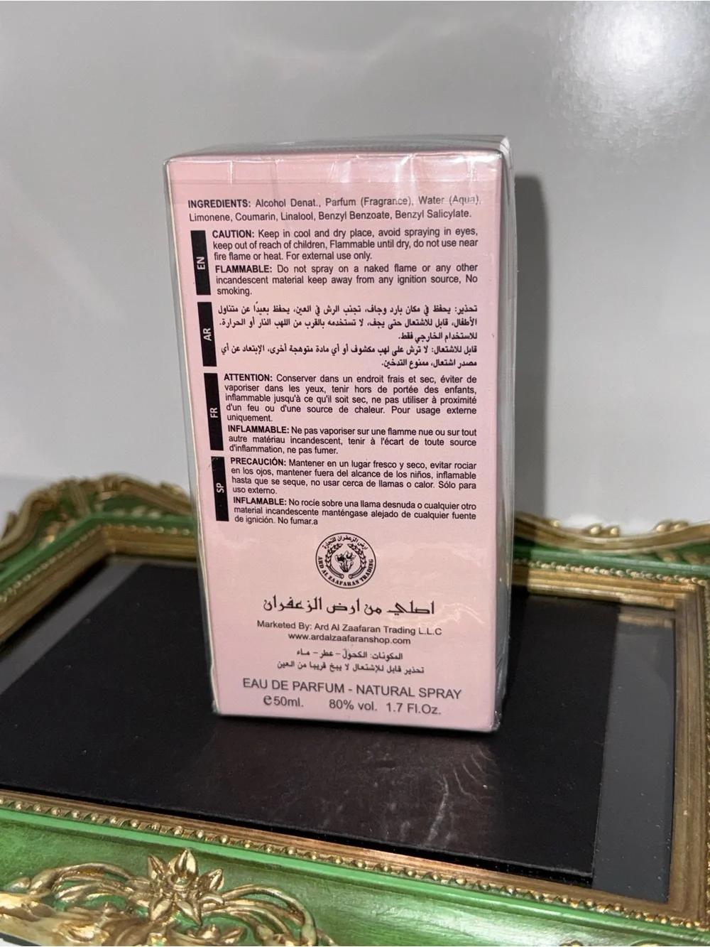 Yara “empty” box 50ml